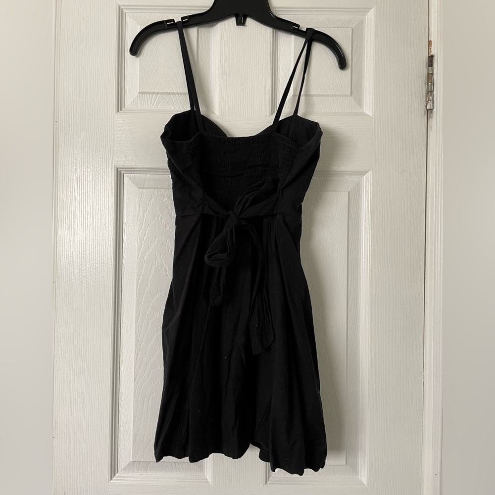 Black Sweetheart Babydoll Dress